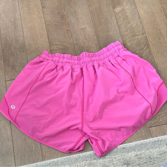 Lululemon Athletica Bright Pink Athletic Shorts - Picture 2 of 2